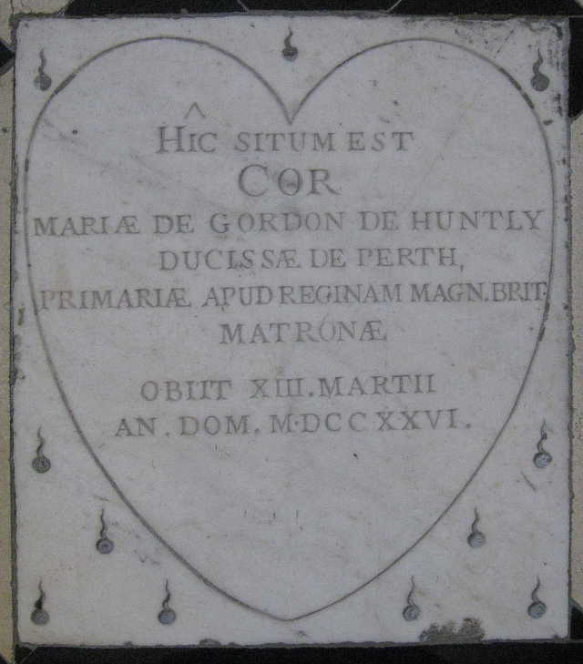 Monument to Mary, Duchess of Perth