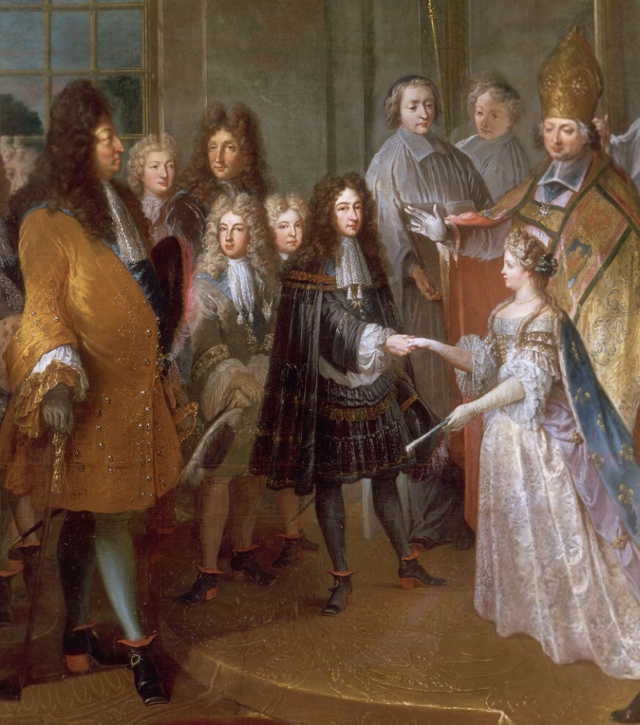 King James II and VII at the marriage