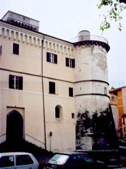 La Rocca facade on Piazza San Rocco