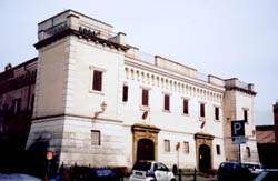 La Rocca facade on Piazza Paolo III