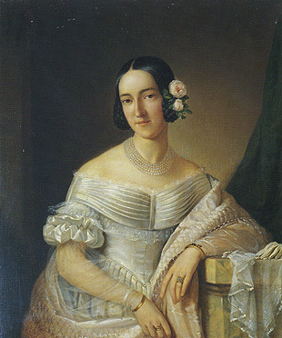 Portrait of Queen Maria Cristina