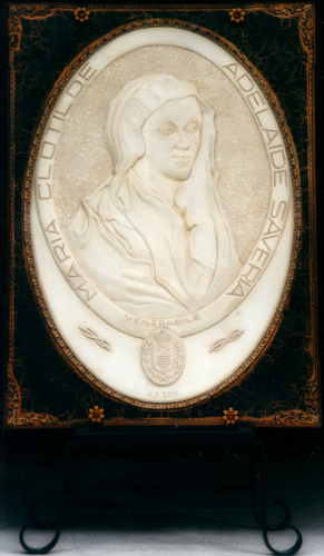 Plaque of Queen Marie Clotilde