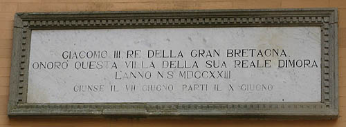 Villa Paolina inscription
