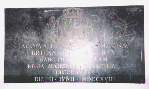 Memorial to James III and VIII