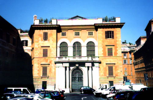 Facade on Piazza della Pilotta, 2002