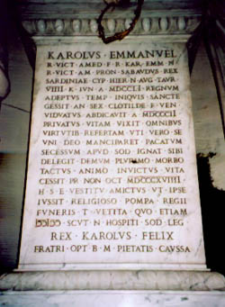 Tomb inscription