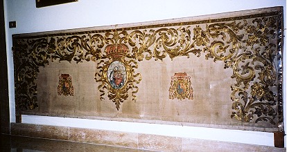 Altar Frontal of King Henry IX and I