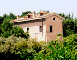 View of the casino from the villa