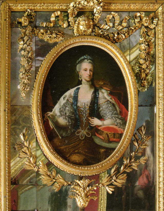 Queen Maria Antonia Ferdinanda in the Camera di Udienza del Duca d'Aosta