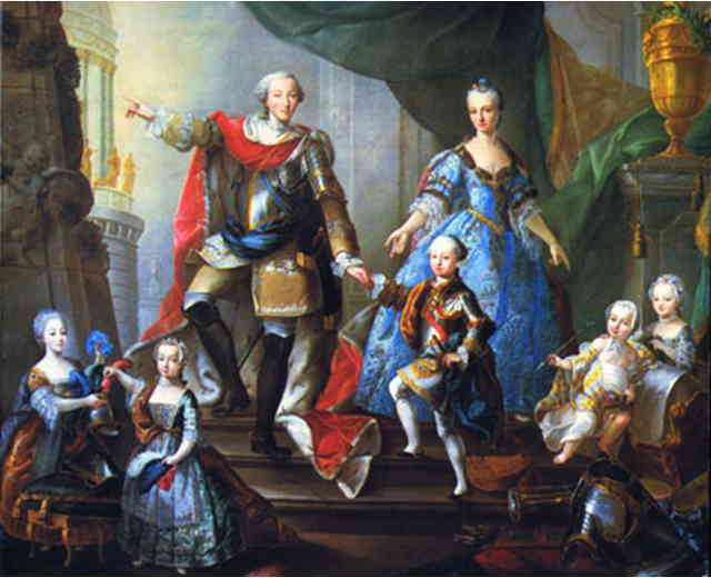Family of King Victor Amadeus III of Sardinia