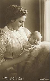 Princess Isabelle with Prince Ludwig, 1913