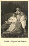 Princess Isabelle with Prince Ludwig and Princess Mary, c. 1917