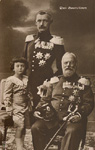 The Duke of Cornwall and Rothesay, Prince Albert, and King Ludwig III of Bavaria